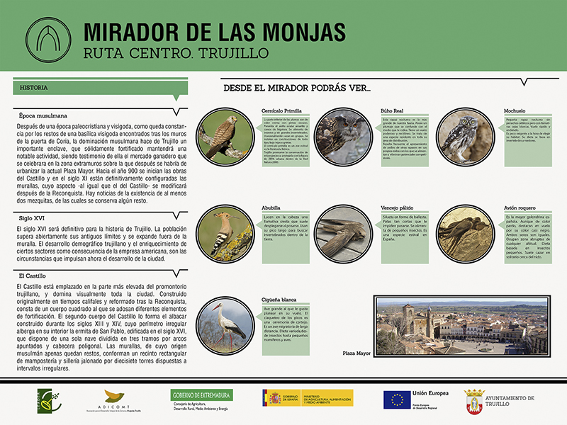 Rutas ornitológicas de Trujillo